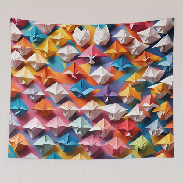 Item preview, Origami Colorful Abstract Pattern. designed and sold by ARichArts.