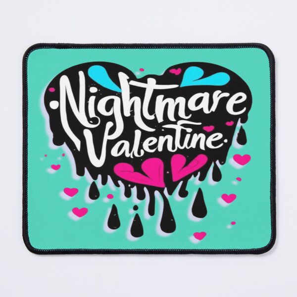 Item preview, Nightmare Valentine No. 4 - Scary Love - Romantic Evil designed and sold by AbstraktTheArt.