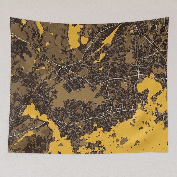 Item preview, Espoo City Map of Uusimaa, Finland - Pastel designed and sold by deMAP.