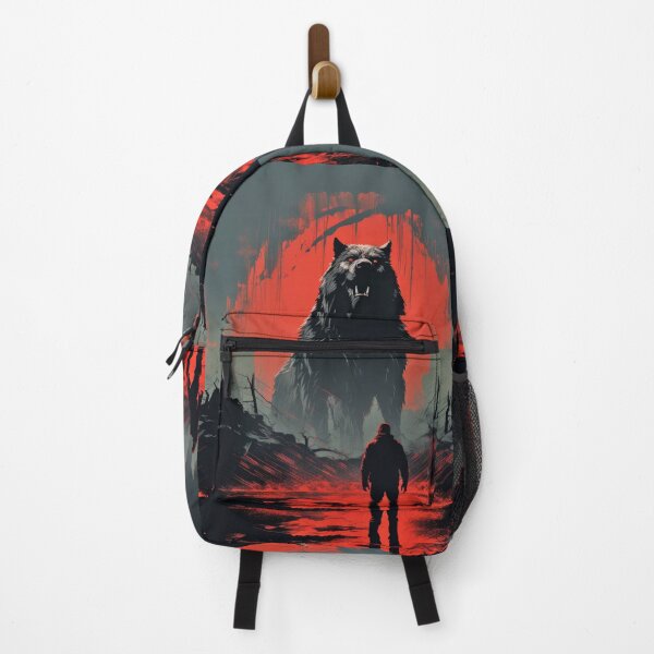Item preview, The Wolf Moon - Fantasy Art - Grunge designed and sold by JaimeLikes.