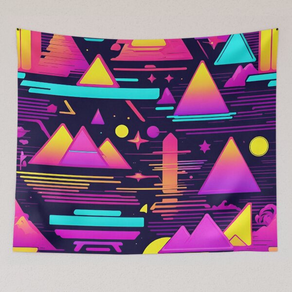 Item preview, Neon Desert Pattern. designed and sold by ARichArts.