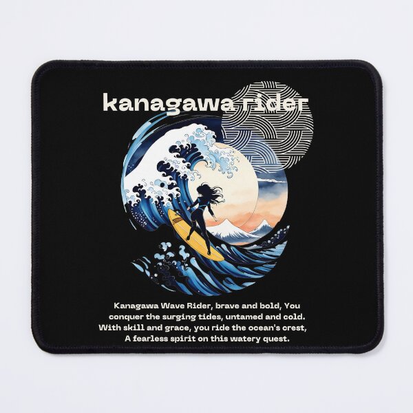 Item preview, The great wave of kanagawa Rider  designed and sold by Beauxanimes.