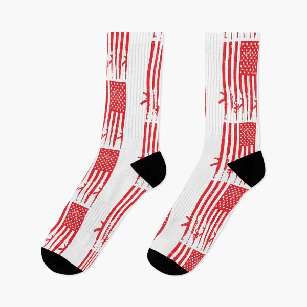 Item preview, Gun Flag Merica I Love America Women Men Costume USA Flag Fourth Of July American Pride designed and sold by shoptshirtswag.