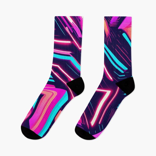 Item preview, Neon Abstract Pattern. designed and sold by ARichArts.