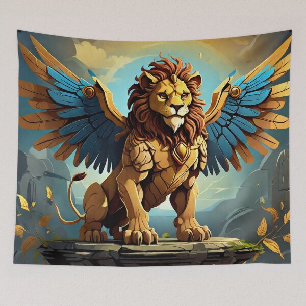 Item preview, The Winged Lion 07 designed and sold by AIfolklore.