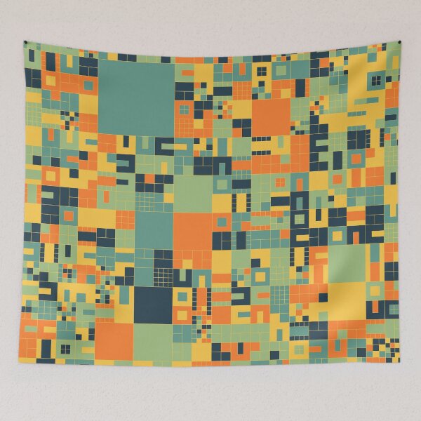 Item preview, Squares 25 designed and sold by genpythonart.