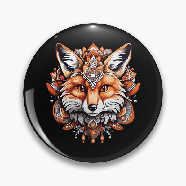 Item preview, Fox Mandala designed and sold by Getup-clothing.