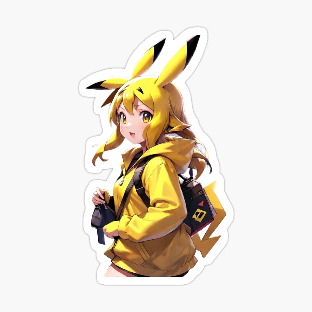 Pokemon Pikachu Anime Girl