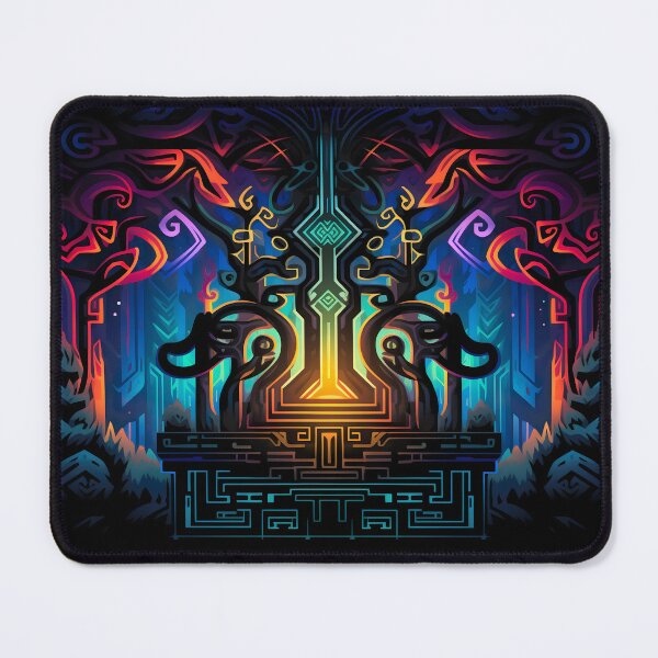 Artikelvorschau, Psychedelic Art | Fantasy Temple entworfen und verkauft von Fractal-Graphic.