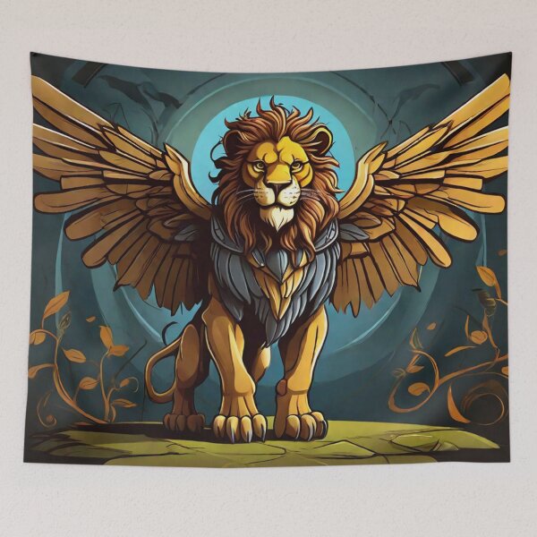 Item preview, The Winged Lion 08 designed and sold by AIfolklore.