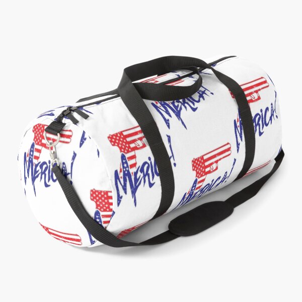 Item preview, Gun Flag Merica I Love America Women Men Costume USA Flag Fourth Of July American Pride designed and sold by shoptshirtswag.