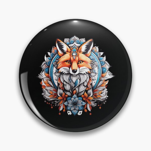 Item preview, Fox Mandala designed and sold by Getup-clothing.