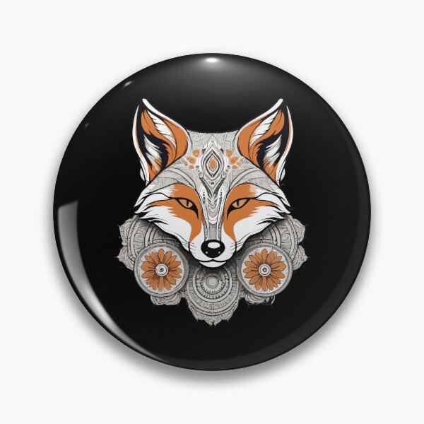 Item preview, Fox Mandala designed and sold by Getup-clothing.