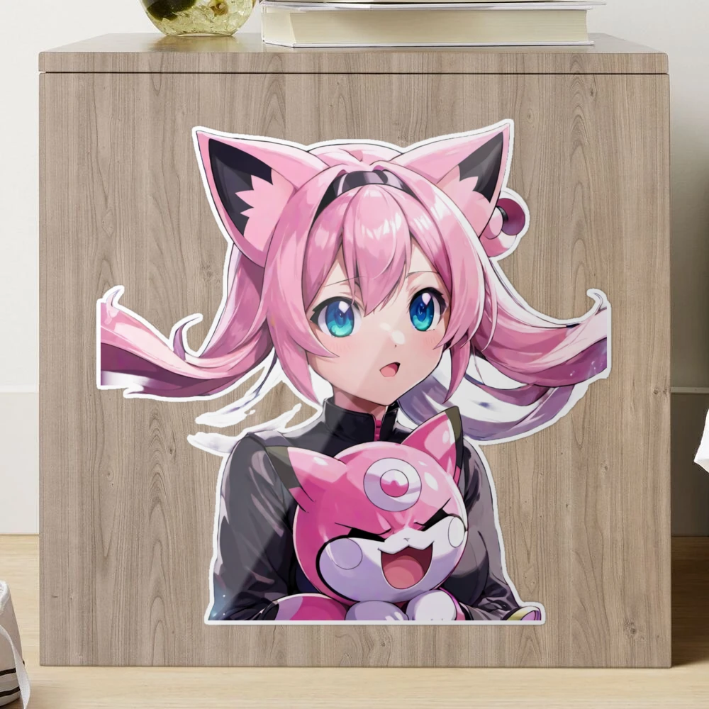 Pokemon Jigglypuff Anime Girl Sticker for Sale by HQualityClothes