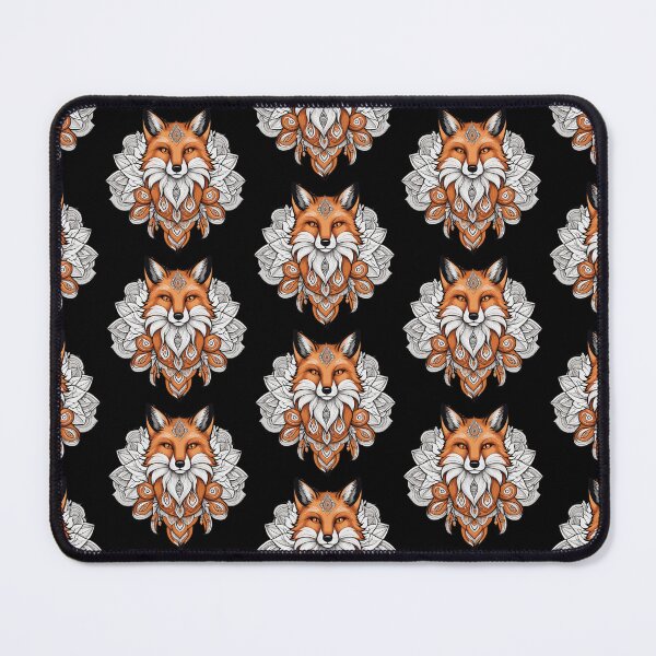 Item preview, Fox Mandala designed and sold by Getup-clothing.