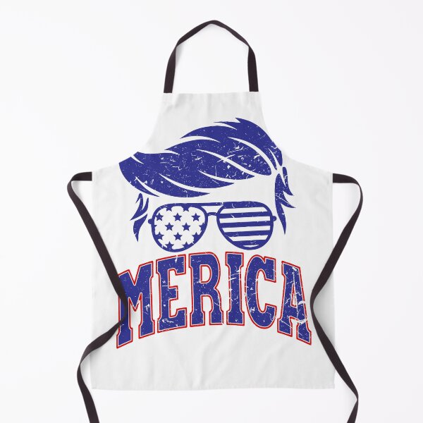 Item preview, Trump Merica I Love America Women Men Costume USA Flag Fourth Of July American Pride designed and sold by shoptshirtswag.