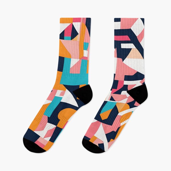 Item preview, Cubist Kawaii Pattern. designed and sold by ARichArts.