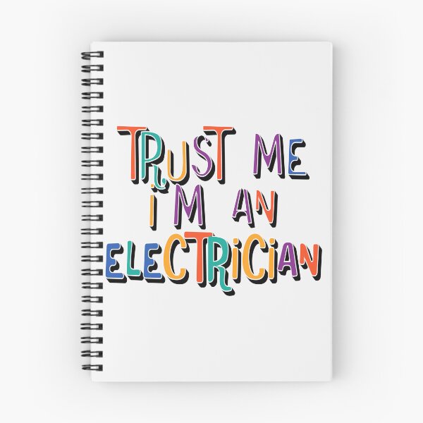 Item preview, trust me I am an electrician designed and sold by sednalafandy79.