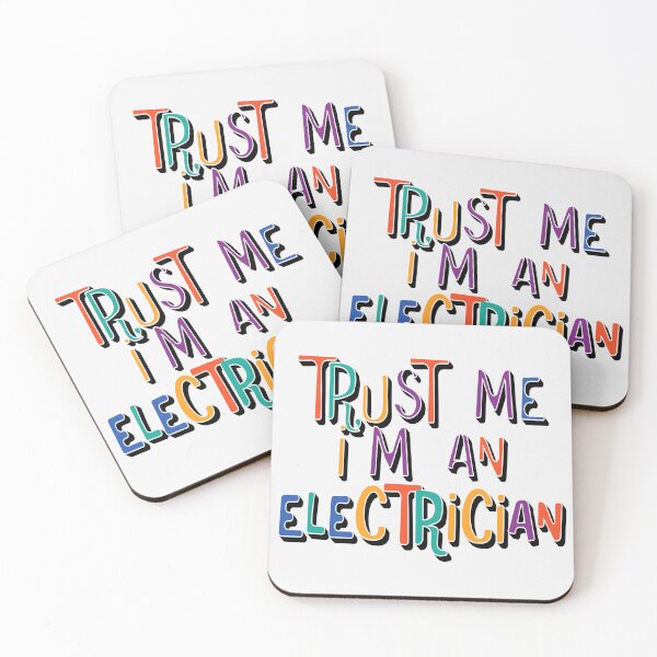 Item preview, trust me I am an electrician designed and sold by sednalafandy79.