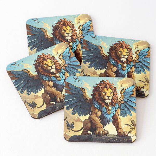 Item preview, The Winged Lion 09 designed and sold by AIfolklore.