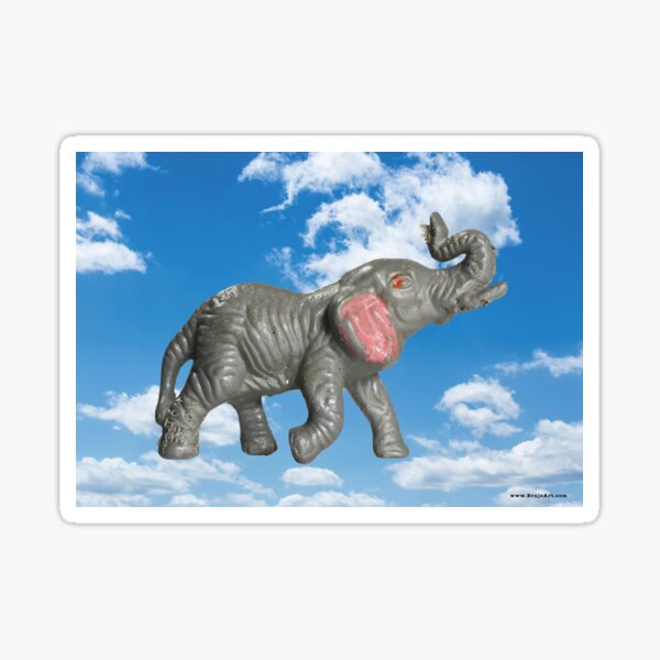 ANIMAL HEAVEN Elephant Sticker
