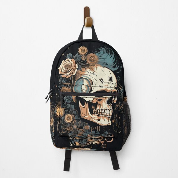 Item preview, What A Time To Be Alive Death Skull Flowers designed and sold by GrinGalore.