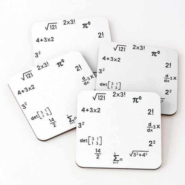 Item preview, Math Clock,gifts ideas funny Nerdy Math designed and sold by BHMARTS.