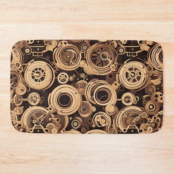 Item preview, Steampunk Industrial Pattern designed and sold by ARichArts.