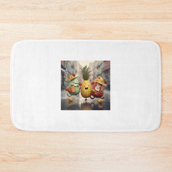 Item preview, Fruits dancing, singing and playing instruments in the streets designed and sold by sexypinupart.