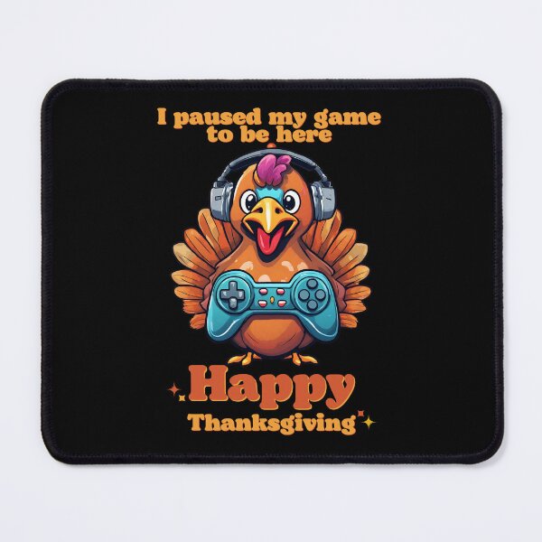 Item preview, Happy Thanksgiving Colorful Cute game player Turkey Bird, 2025 Thanksgiving Day designed and sold by TreetopStudios.