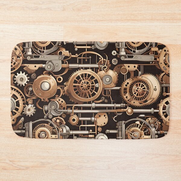 Item preview, Steampunk Industrial Pattern designed and sold by ARichArts.