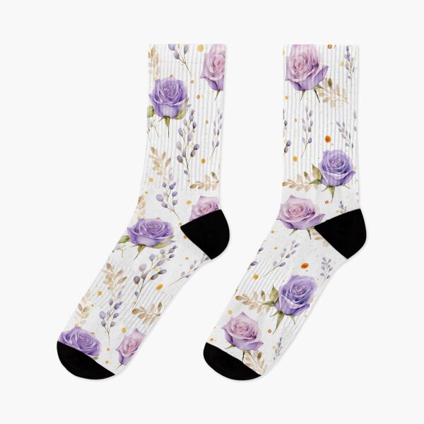 Item preview, Watercolor of purple roses flower1 designed and sold by Lucky-jl.