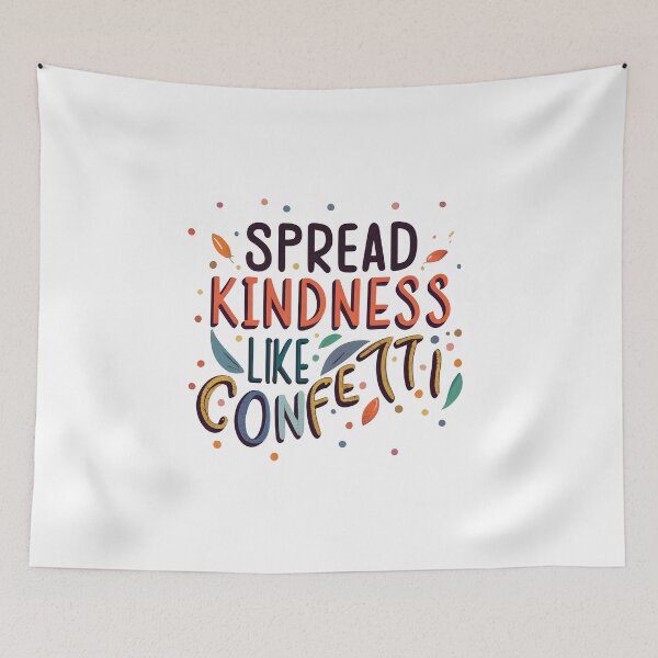 Item preview, Shower the World with Compassion: Joyful Typography designed and sold by TYPOGraphy-101.