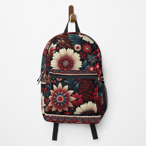 Item preview, Red Flower Pattern designed and sold by NeatSplash.