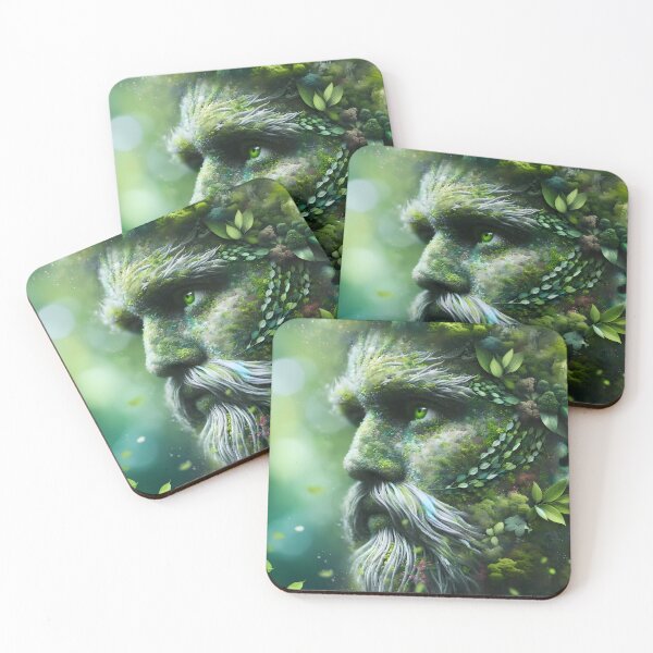 Item preview, Greenman Portrait designed and sold by NeatSplash.
