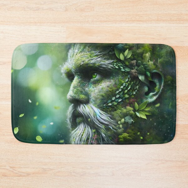 Item preview, Greenman Portrait designed and sold by NeatSplash.