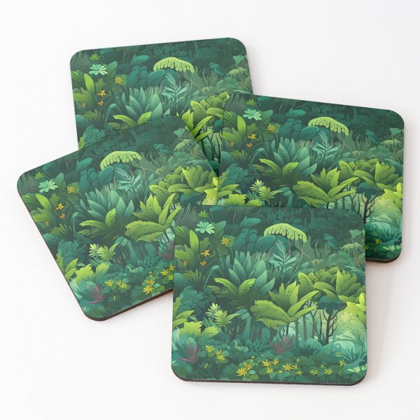 Item preview, rain forest seamless designed and sold by Ttthunder123.
