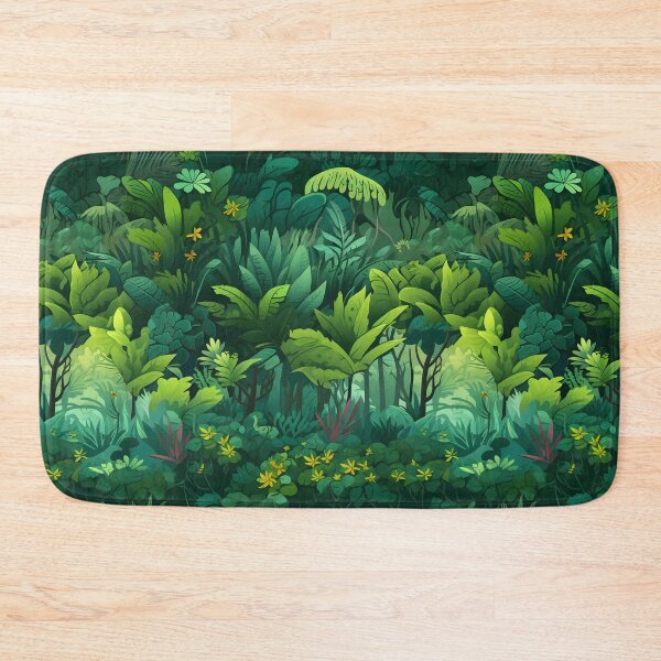 Item preview, rain forest seamless designed and sold by Ttthunder123.