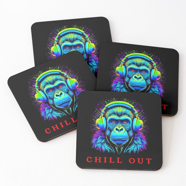 Item preview, Chill Out - gorilas designed and sold by Zombie-Killa.