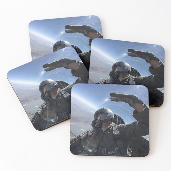 Item preview, STK109586M-F-16 Fighting Falcons fly an air-to-air training mission. designed and sold by StocktrekImages.