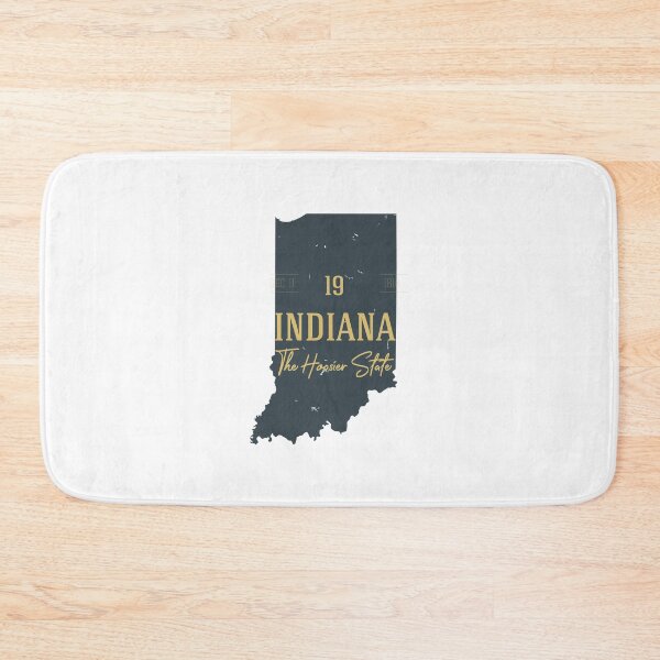 Item preview, American state map. Indiana. The Hoosier State designed and sold by dk-design85.
