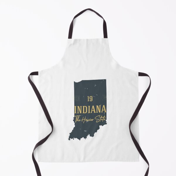 Item preview, American state map. Indiana. The Hoosier State designed and sold by dk-design85.