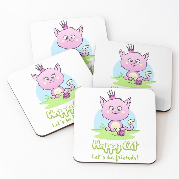 Item preview, Happy Cat – blue sky designed and sold by Hermann Butter.