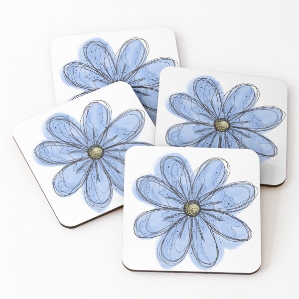 Item preview, Blue Flower designed and sold by LittleBlueGlory.