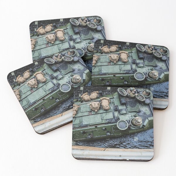 Item preview, STK109579M-U.S. Marines in an amphibious assault vehicle. designed and sold by StocktrekImages.