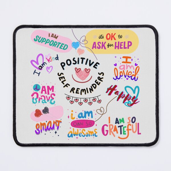 Item preview, SELF POSITIVE REMINDERS STIKERS PACK - POSITIVE AFFIRMATIONS AND SELF CONFIDENCE designed and sold by plentyvibes.