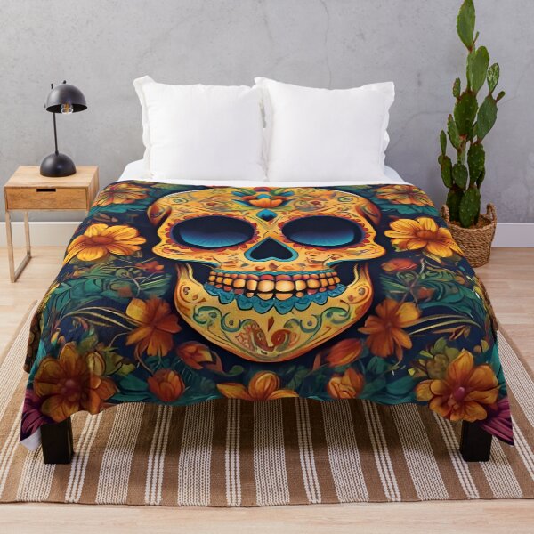 Item preview, Day of the Dead Skull designed and sold by scottanderson2.