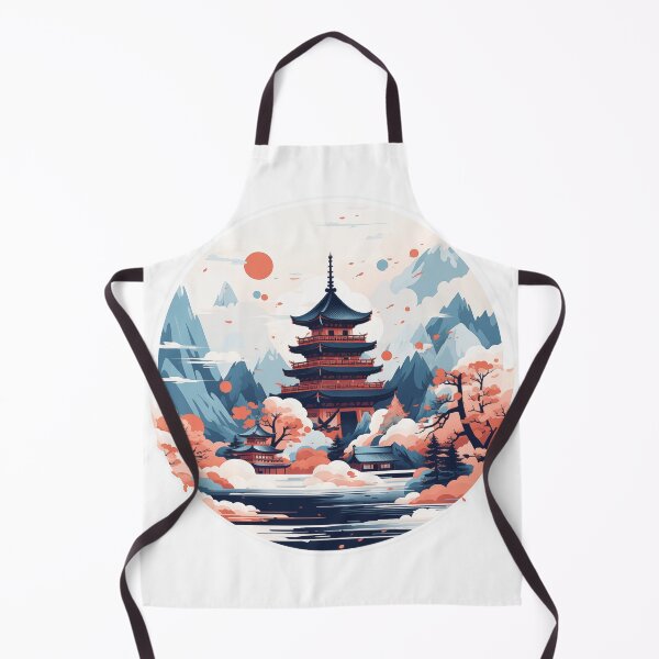 Item preview, Japanese mountain temple designed and sold by MK3DESIGN.