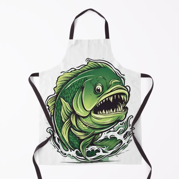 Item preview, funny scared fish designed and sold by bugilugi.