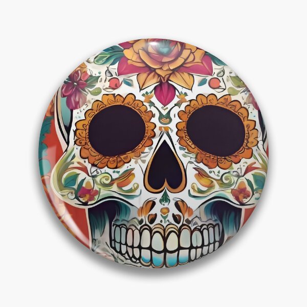 Item preview, Day of the Dead Skull designed and sold by scottanderson2.